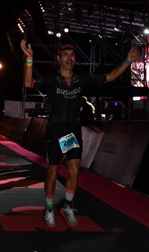 Arrivo IronMan Franco Novello
